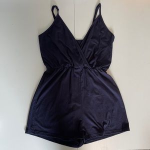 Navy romper